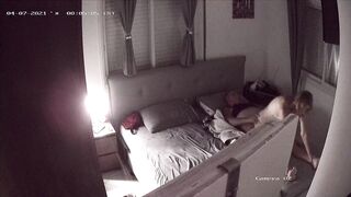Old man with young girl homemade porn in the bedroom