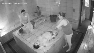 BBW nude massage real hidden cam