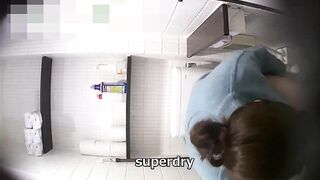 Japanese voyeur toilet