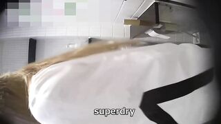 Japanese voyeur toilet
