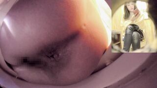 Spy cam men toilet