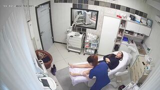 Chinese shaving pussy