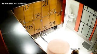 Locker room spy cams