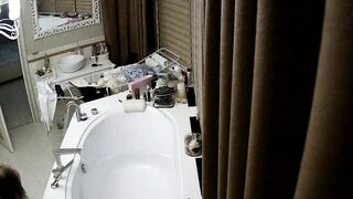 Spy cam in shower