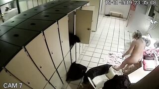 Girl locker room spy cam