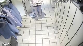 Russian locker room voyeur
