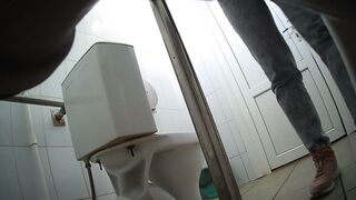 Russia toilet voyeur
