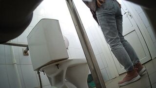 Russia toilet voyeur