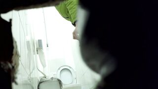 Toilet spy cam video