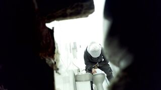 Voyeur hidden toilet