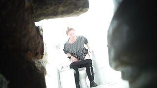 Korean toilet voyeur porn