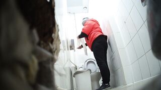 Girls peeing diapers
