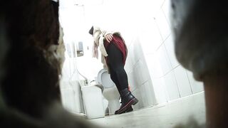 Piss WC voyeur