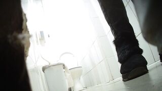 Voyeur toilet sex
