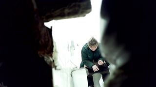 Girls peeing in weird places