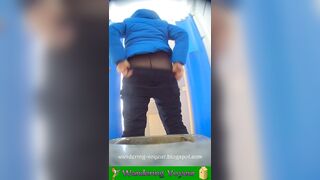 Cute anime girls peeing