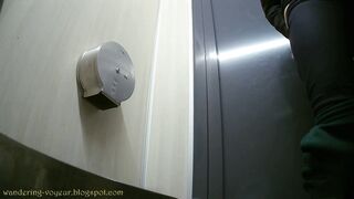 Spy camera on toilet