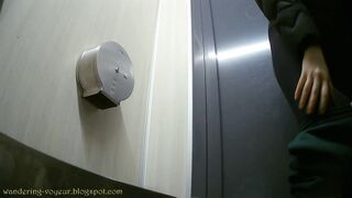 Spy camera on toilet