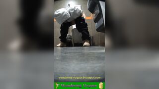 WC pee voyeur