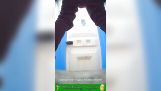 Street toilet voyeur