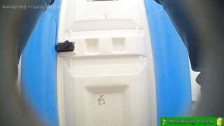 Hentai toilet voyeur