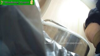 Voyeur toilet teen
