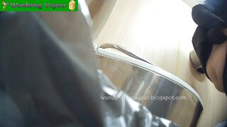 Voyeur toilet teen