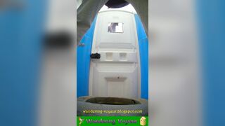 Hidden cam spy toilet