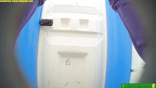 Toilet spy cam tube