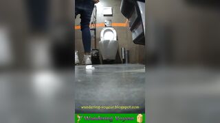 Male toilet spy cam