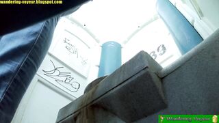Pissing in store porn