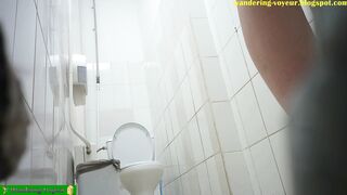 Chinese student toilet voyeur