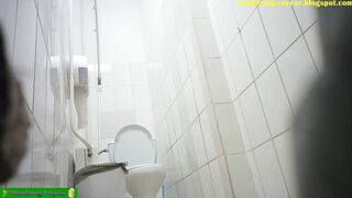 Toilet shit voyeur