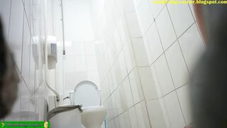 Toilet shit voyeur