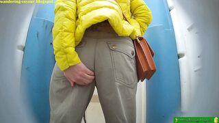 Toilet voyeur shit