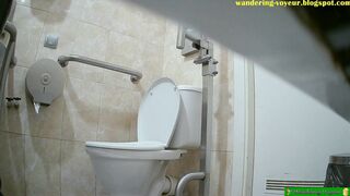 Toilet scat voyeur