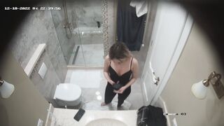 Shower dildo porn