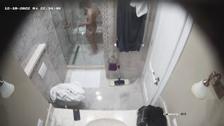 Shower dildo porn
