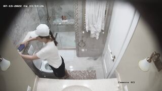 Stepsister porn shower
