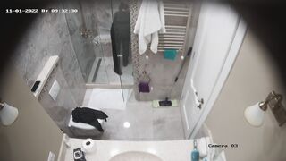 Spy shower nude