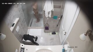 Spy shower nude