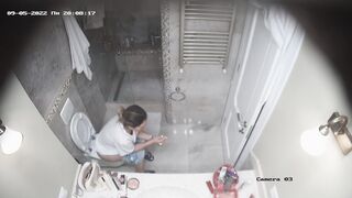 Shower porn milf