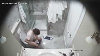 Johnny castle shower porn