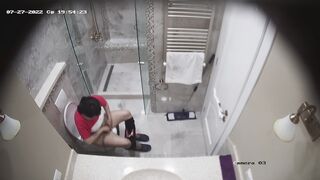Porn lesbian shower