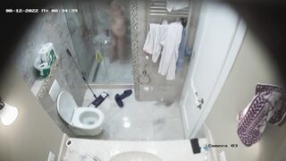 Voyeur shower nude