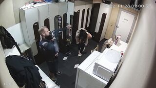 Volleyball locker room porn