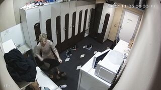 The locker room porn