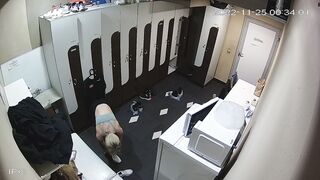 The locker room porn