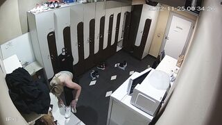 The locker room porn