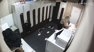 The locker room porn